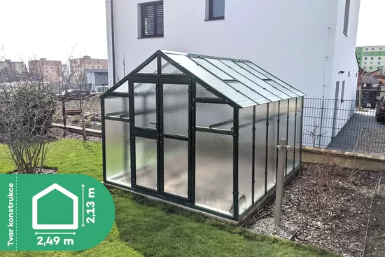 Primus J stiklinis šiltnamis